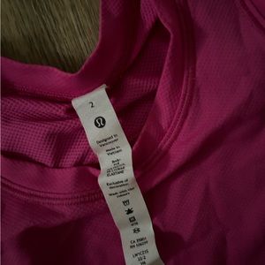 Lululemon Hot Pink Racer Tank